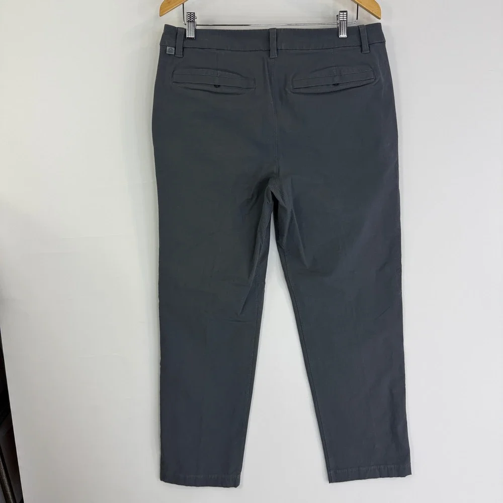 Lululemon ABC Classic-Fit Trouser Men 34 Oil Grey Stretch Cotton VersaTwill Pant